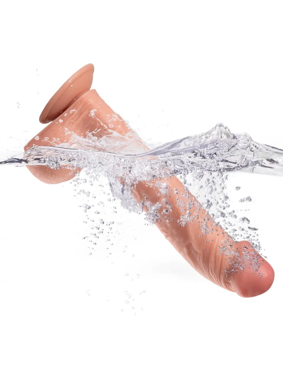 Sensvia siyah kıvrımlı realistik model, 33 cm
