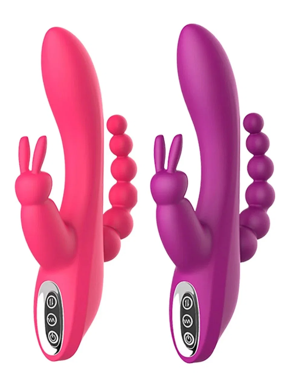 Sensvia üç başlı tavşan vibratör, 3 hız