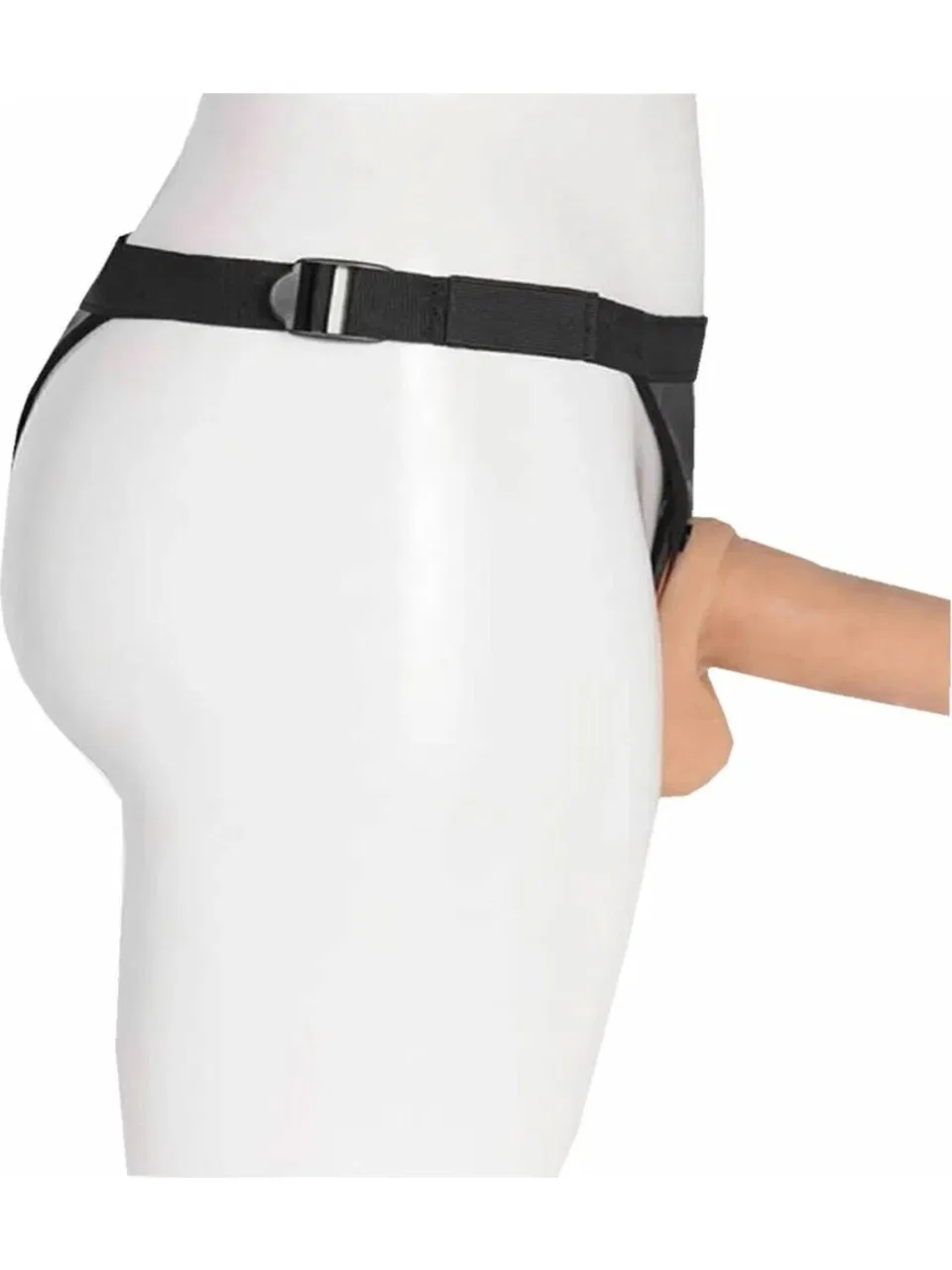 Sensvia siyah belden bağlamalı strap-on kemer